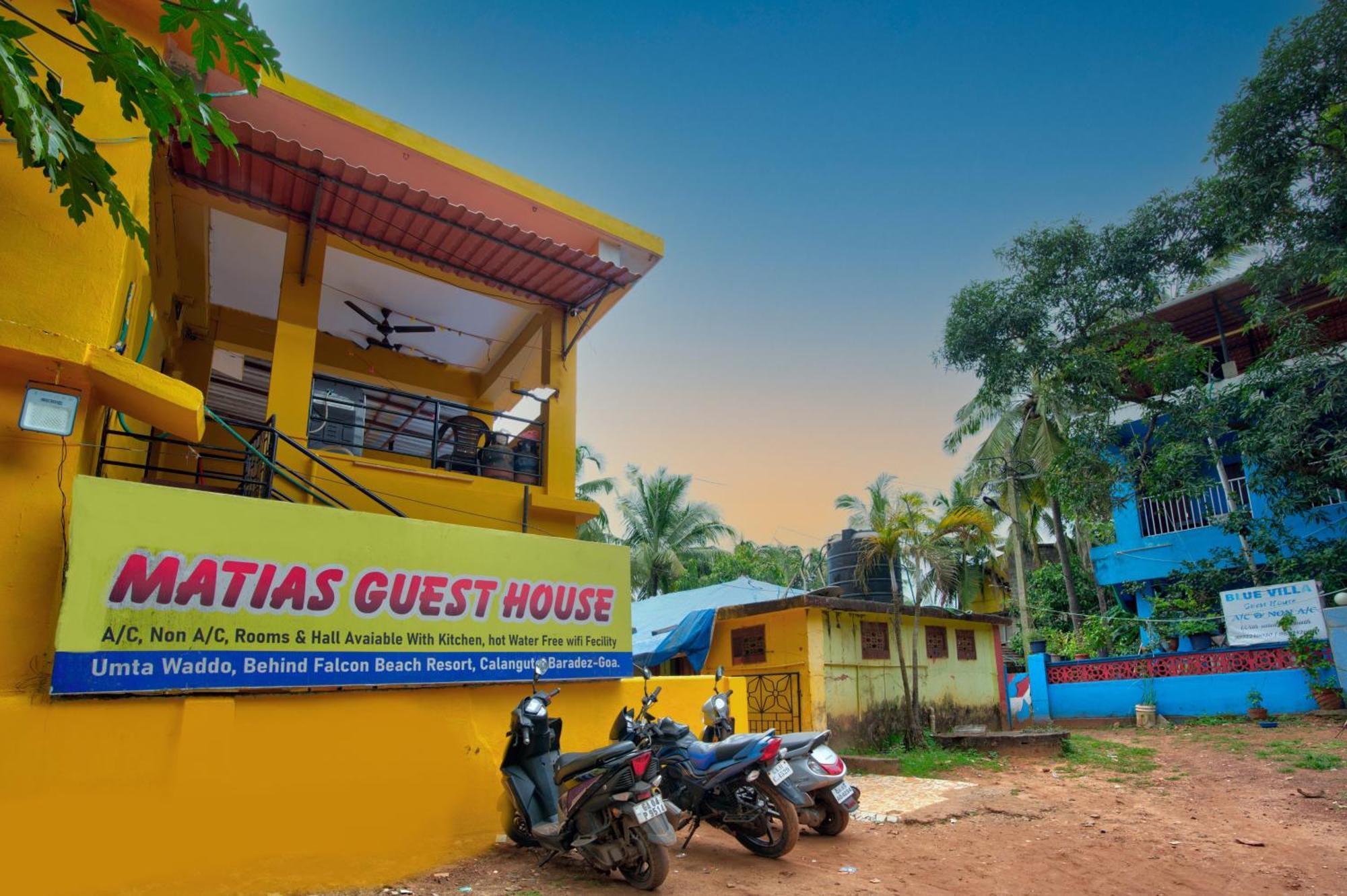 Matias Guest House Calangute Eksteriør bilde